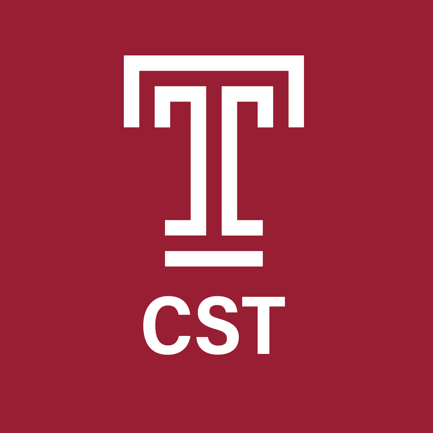 Temple CST logo